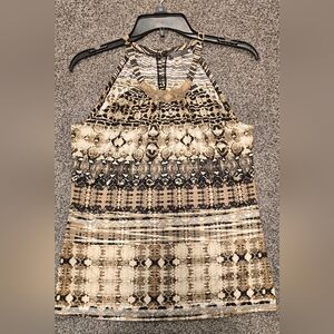 Women’s Sleeveless Dress Top (Size S)